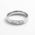 Women's engraved ring, make it special.