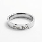 Women's engraved ring, make it special.