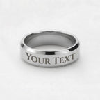Men's engraved ring, great gift!!