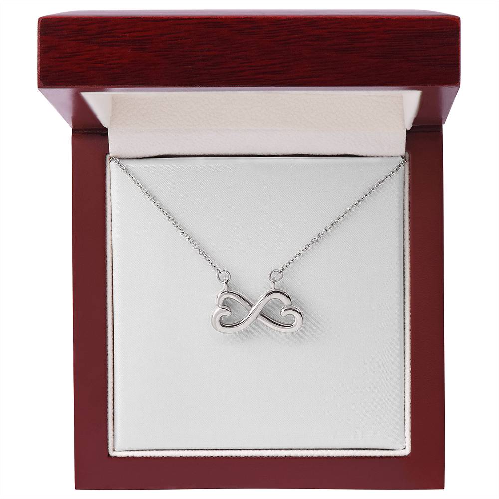 Endless Love Necklace with message