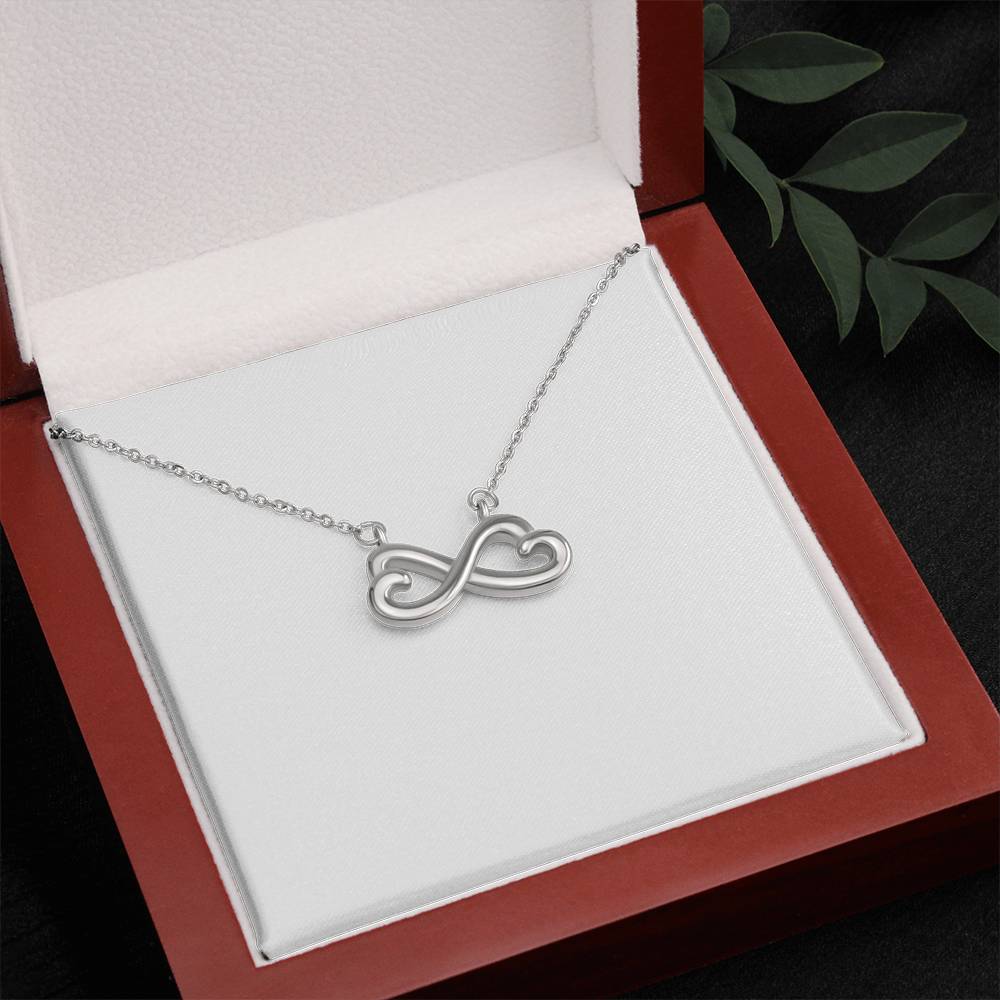 Endless Love Necklace with message