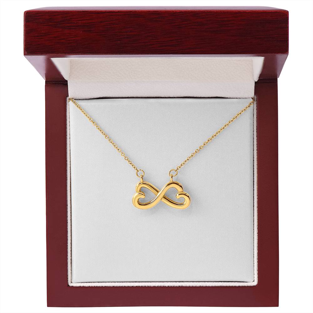 Endless Love Necklace with message