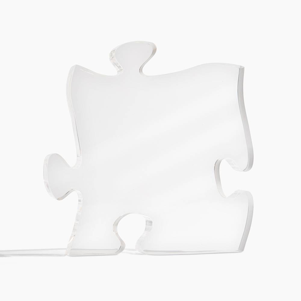 Customized Puzzle piece Acrylic plaque.
