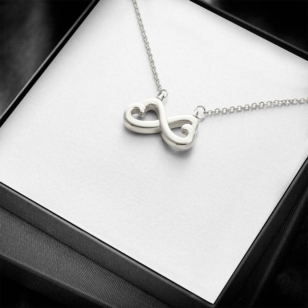 Endless Love Necklace with message