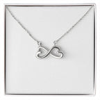 Endless Love Necklace with message