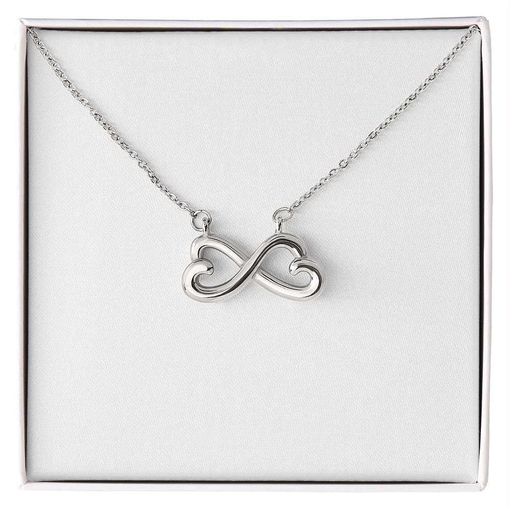 Endless Love Necklace with message