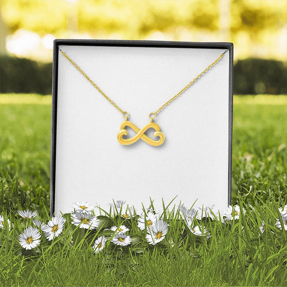 Endless Love Necklace with message