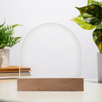 Acrylic Dome plaque, customized for you.