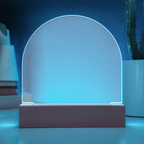 Acrylic Dome plaque, customized for you.