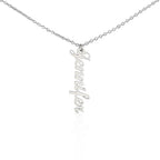 Multi Vertical necklace, for the special people in your life