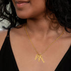 Multi Vertical necklace, for the special people in your life